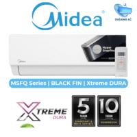 AC Midea 1/2 PK MSFQ-05CRN8 Xtreme Dura R32 Black Fin
